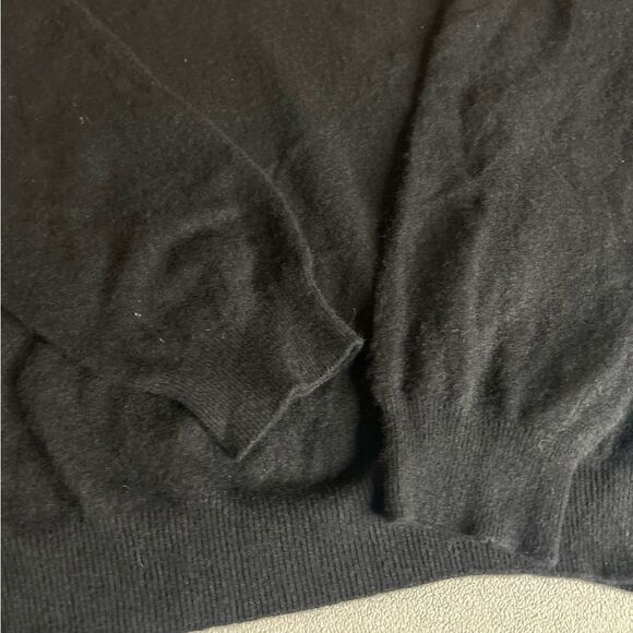Joseph & Lyman 100% Pure Cashmere  Size XL Black - Picture 15 of 16